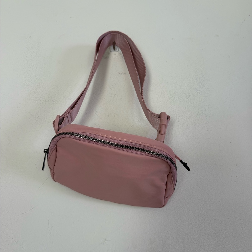 Unbranded Light Baby Pink Fanny Shoulder Strap Purse Bag